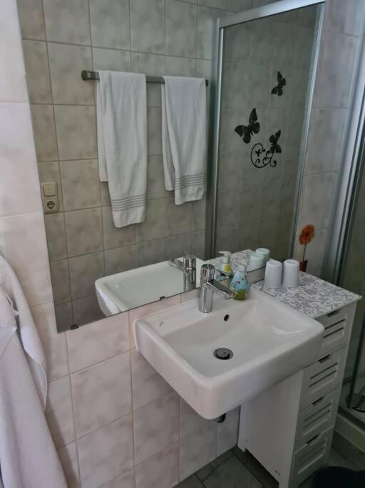 Gemuetliche Ferienwohnung Am Waldrand Elgersburg Esterno foto
