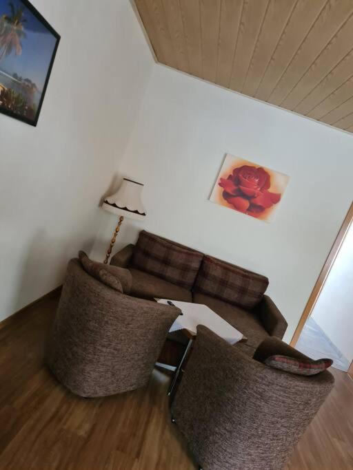 Gemuetliche Ferienwohnung Am Waldrand Elgersburg Esterno foto